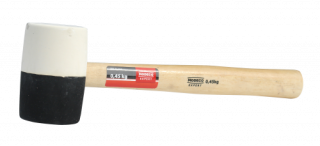 MN-31-2 Молотки гумові з дерев’яною ручкою